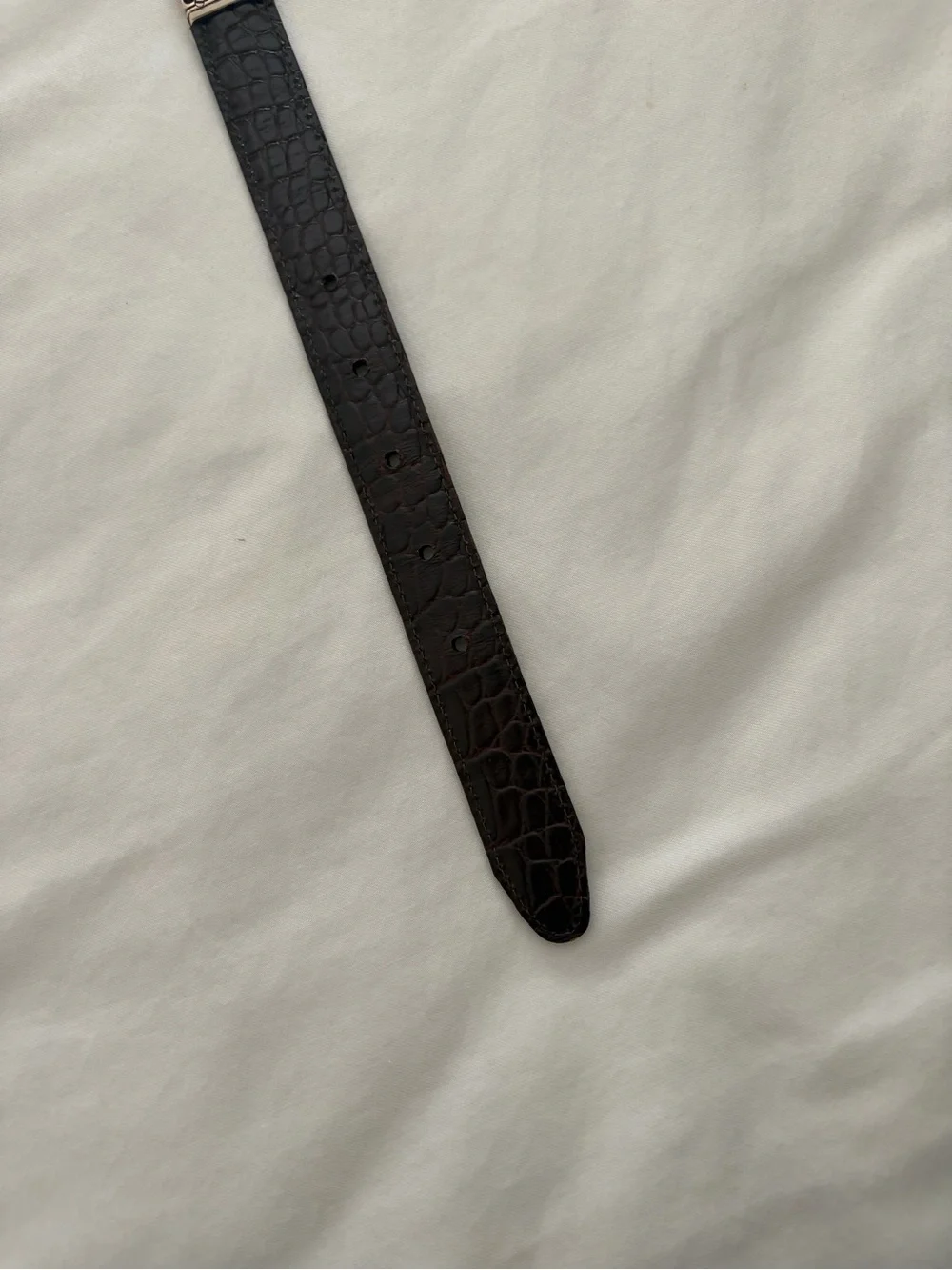 Brighton Belt 43100 Sz M/30 Brown Black Leather Reversible Silver - Picture 2 of 11